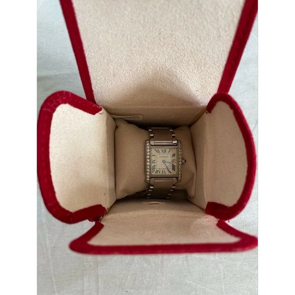 CARTIER Ladies Watch TANK FRANÇAISE Model 2465 - Picture 9 of 11